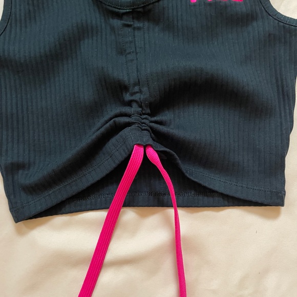 Fila crop top with adjustable front string Size Woman Small - Picture 2 of 4